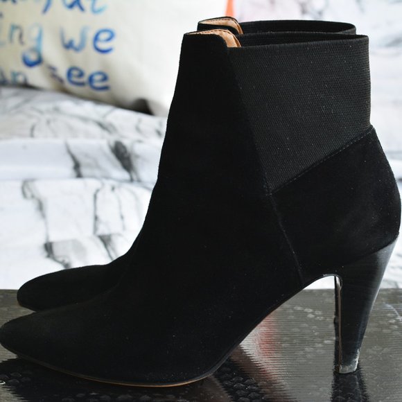 Nine‎ West Black Suede Boots - Picture 3 of 8